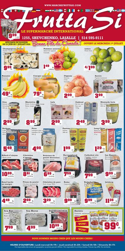 Frutta Si Flyer June 25 to July 1