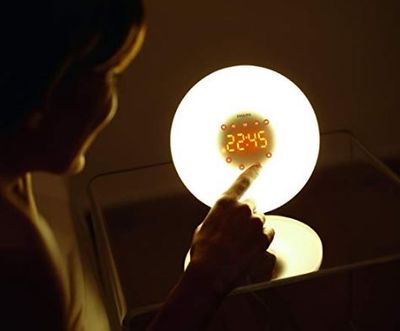 Philips Wake-Up Light with Radio, White, HF3505/60 For $79.96 At Amazon Canada