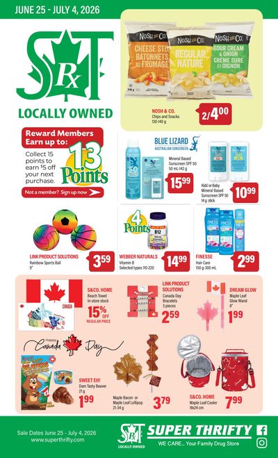 Super Thrifty Flyer June 25 to July 4