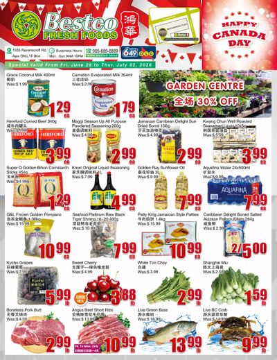 BestCo Food Mart (Ajax) Flyer June 26 to July 2
