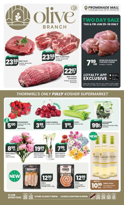 Olive Branch Flyer June 25 to July 1