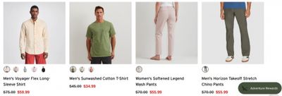 Eddie Bauer Canada: 25% off Select Styles + Clearance up to 50% off