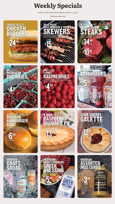 Meridian Farm Market Flyer June 25 to July 1