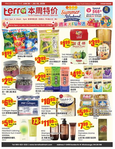 Terra Foodmart Flyer June 26 to July 2