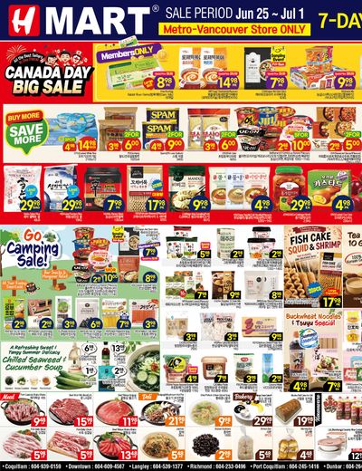 H Mart (West) Flyer June 25 to July 1
