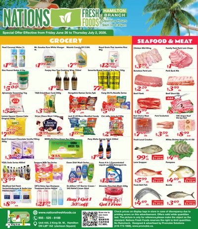 Nations Fresh Foods (Hamilton) Flyer June 26 to July 2