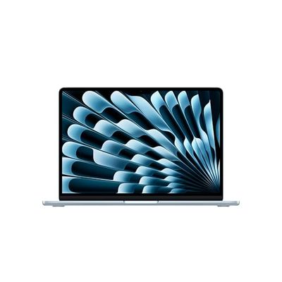 Apple 2025 MacBook Air 13-inch Laptop with M4 chip: Built for Apple Intelligence, 24GB Unified Memory, 512GB SSD Storage, Touch ID; Sky Blue - French Keyboard