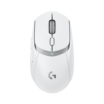Logitech G309 Lightspeed Wireless Gaming Mouse, Lightweight, LIGHTFORCE Hybrid Switches, Hero 25K Sensor, 86g & 300+ hr Battery Life with AA Battery, 6 Programmable Buttons, PC & Mac - White