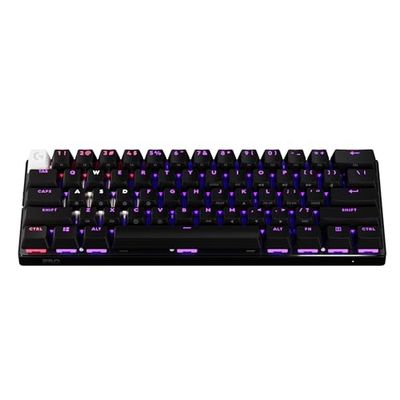 Logitech G PRO X 60 Lightspeed Wireless Gaming Keyboard, Ultra Compact TKL 60% Mechanical Keyboard for Windows PC, LIGHTSYNC RGB, Dual-Shot PBT Keycaps, GX Optical Linear Switches