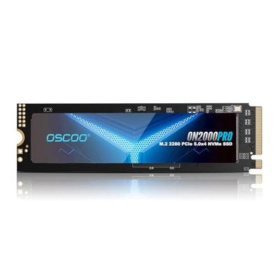 [SSD]1TB Oscoo NVMe Gen 5.0 SSD, Up 13,000MB/s, DRAM Cache ($191.33)