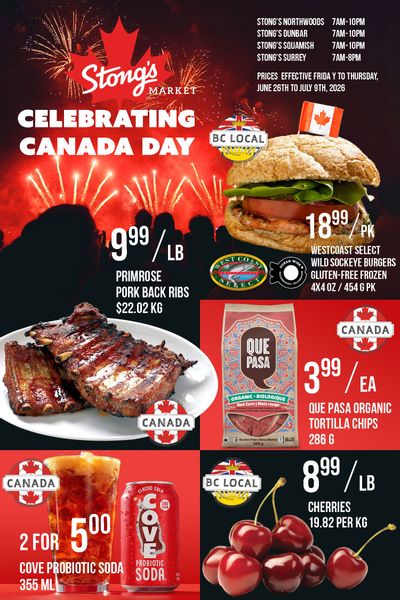 Stong's Market Flyer June 26 to July 9