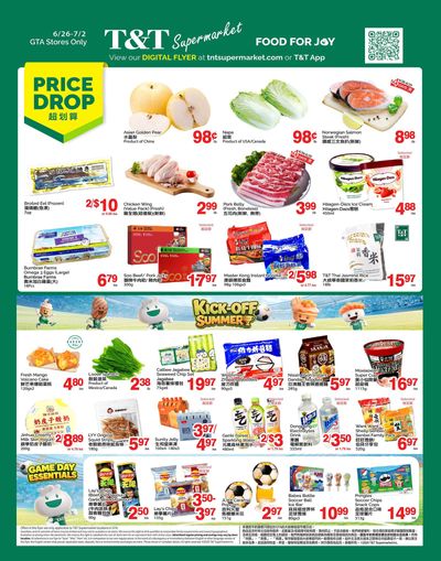 T&T Supermarket (GTA) Flyer June 26 to July 2