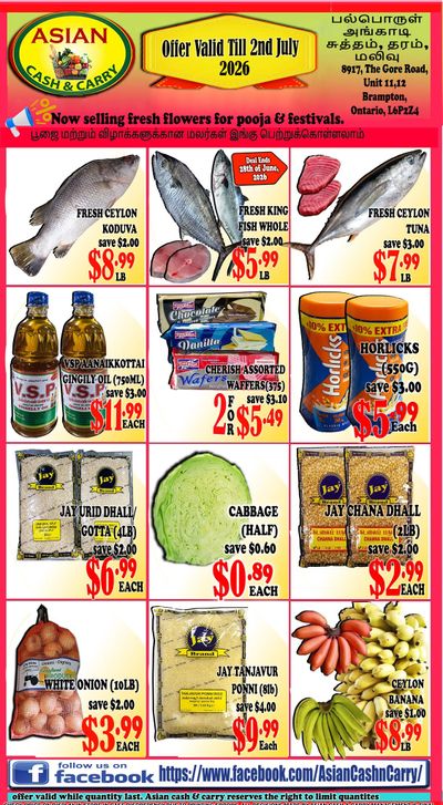 Asian Cash & Carry Flyer June 26 to July 2