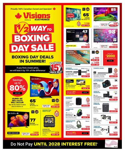 Visions Electronics Flyer June 26 to July 2
