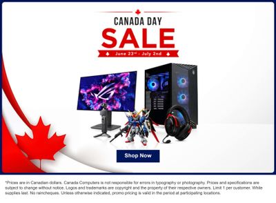 Canada Computers Flyer June 26 to July 2