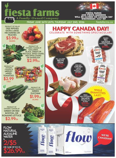 Fiesta Farms Flyer June 26 to July 2