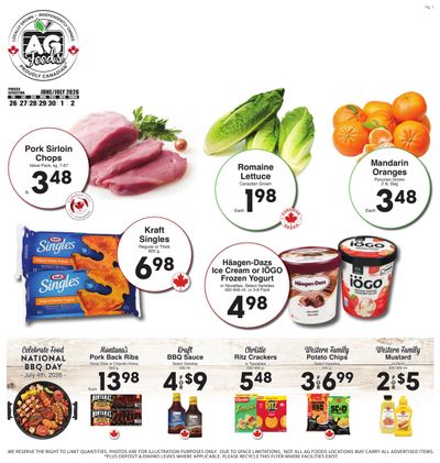 AG Foods Flyer June 26 to July 2