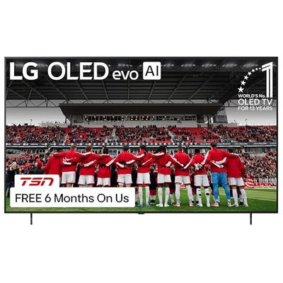 LG 77-Inch B6 OLED AI 4K Smart TV – α8 AI Processor Gen3, AI Super Upscaling 4K, Dolby Vision/Atmos,Filmmaker Mode, 120Hz Refresh Rate, webOS, Magic Remote