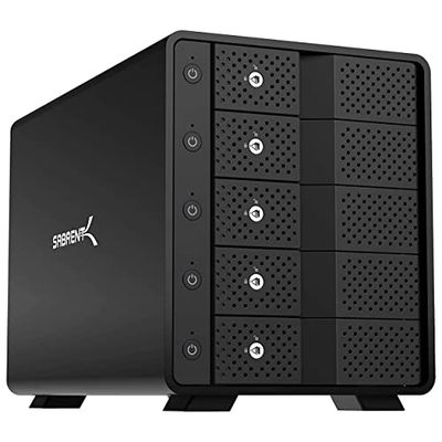 [Prime Day] SABRENT 5 Bay Hard Drive Enclosure