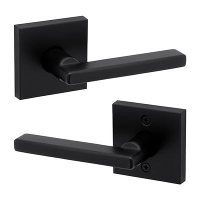Amazon.ca: Weiser Halifax Matte Black Door Handle