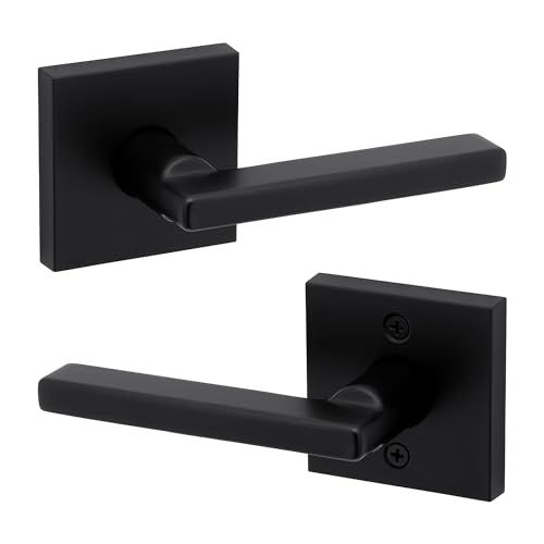 Amazon.ca: Weiser Halifax Matte Black Door Handle