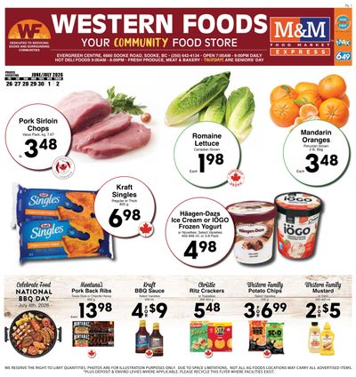 Western Foods Flyer June 26 to July 2