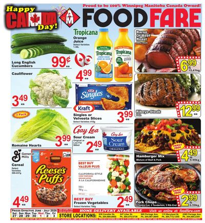 Food Fare Flyer June 27 to July 3