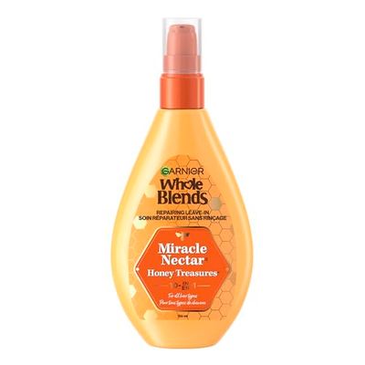 Garnier Whole Blends Honey Treasures Miracle Nectar for Damaged Hair, With Royal Jelly, Honey & Propolis extracts, Paraben-Free, 150ml