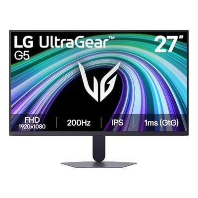 LG Ultragear 27G521B-B 27 inch Ultragear Gaming Monitor | FHD (1920 X 1080) Display / 1ms MBR / 180Hz Refresh Rate / HDR10 / AMD FreeSync