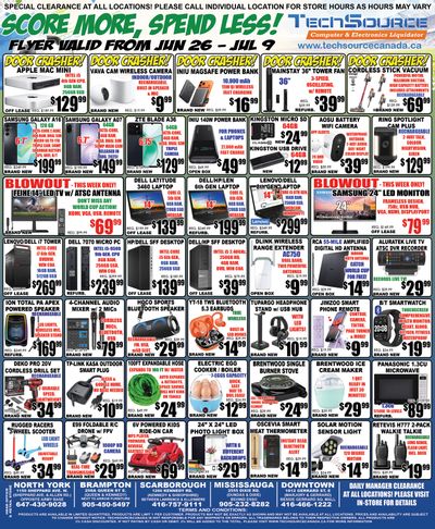 TechSource Flyer June 26 to July 9