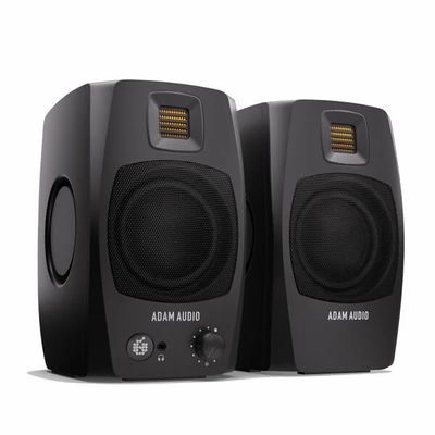 Long & McQuade: ADAM Audio D3V Active Desktop Monitor System - Black (Pair) - $379