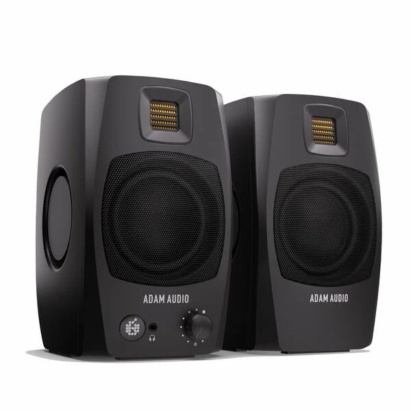 Long & McQuade: ADAM Audio D3V Active Desktop Monitor System - Black (Pair) - $379
