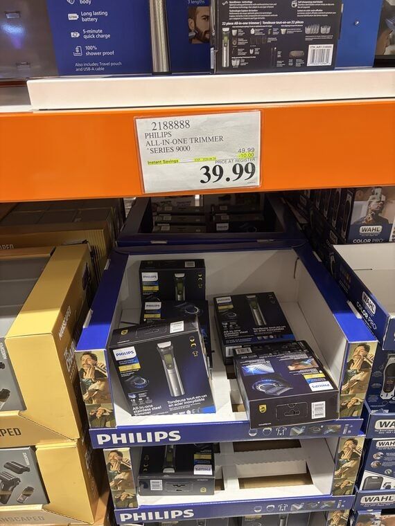 Costco: Philips Series 9000 All-In-One Trimmer ($39.99)