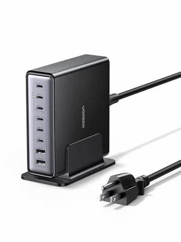 Amazon.ca: Ugreen 200W 8-port GaN USB Charger - $61.55