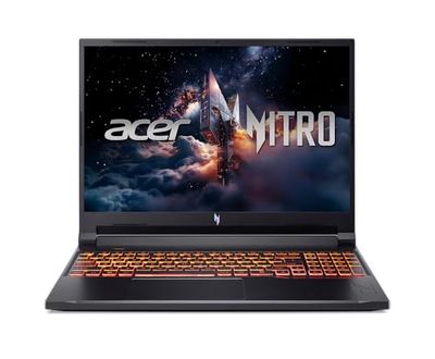 Acer ANV16-72-7882 16" Laptop, Intel Core 7 Processor 240H, NVIDIA GeForce RTX 5060, 16GB DDR5 RAM, 1TB SSD, Windows 11