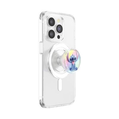 PopSockets Phone Grip for MagSafe, Secure Magnetic Phone Grip & Stand, Hands-Free Kickstand, Wireless Charging Compatible, Cute PopSockets - Tidepool Stitch Dreamscape