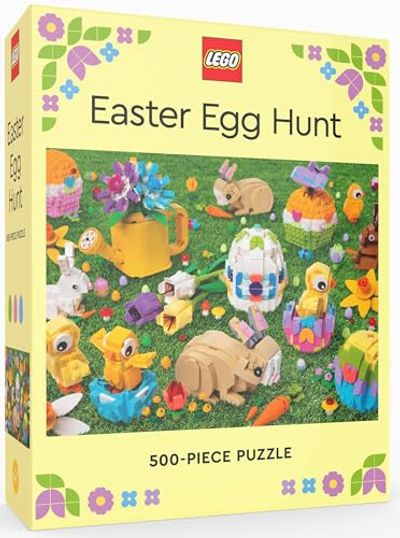 LEGO Easter Egg Hunt 500-Piece Puzzle