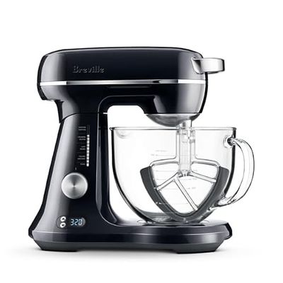 Breville the Bakery Chef Stand Mixer, BEM825BTR, Sea Salt, 5Qt