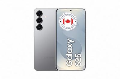 Samsung Galaxy S25 5G - Silver Shadow, 128GB, AI Smartphone, 6.2" AMOLED Display, 50MP, Cross App, Night Video (Unlocked, CAD Version & Warranty)