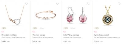 Swarovski Canada: Save up to 40% on Select Styles
