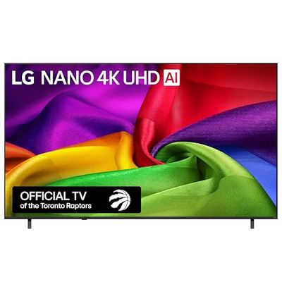 LG 85-Inch NU70 Nano UHD AI 4K Smart TV - α7 AI Processor Gen9, Dynamic Tone Mapping,VRR 60Hz, ALLM (85NU700BPUA, 2026)