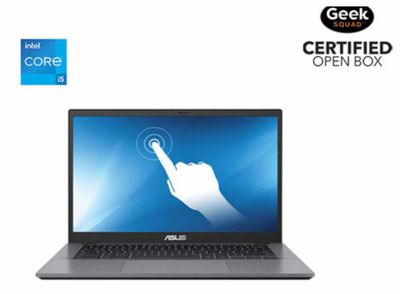 Best Buy: ($470) Open Box - ASUS CX34 14" Touchscreen Chromebook Plus - Rocky Grey (Intel Core i5-1334U/16GB RAM/512GB SSD/ChromeO
