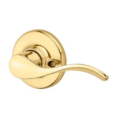 Weiser Belmont Brass Door Handle, Right-Handed Half Dummy Lever, Non-turning Interior Door Handles for Wardrobe, Closet Door & French Doors, Cabinet Handle/Cupboard Handles, Traditional Home Décor