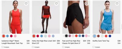 Lululemon Canada Hot Summer Sale: Save up to 60% on Select Styles