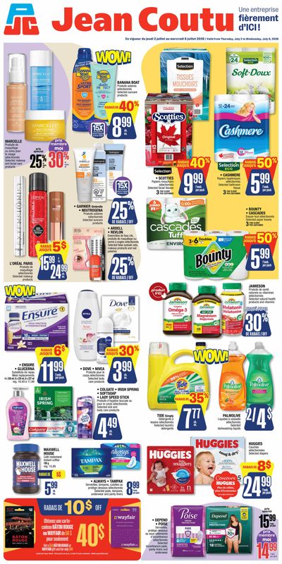 Jean Coutu Flyer July 2 to 8