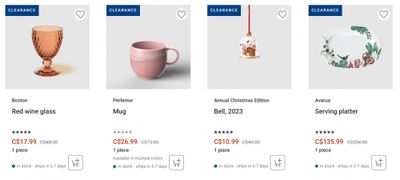 Villeroy & Boch Canada Day Sale & Deals: Save up to 50% Off Everything Sitewide + Clearance up to 78% off