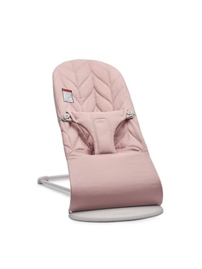 BabyBjörn Bouncer Bliss, Woven, P-quilt, Dusty pink