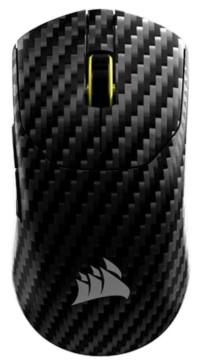 CORSAIR Sabre v2 PRO Wireless CF FPS Gaming Mouse – 33,000 DPI Marksman S Sensor, 8,000Hz Hyper-Polling, Carbon Fiber Unibody, Lightweight, Up to 120hr Battery
