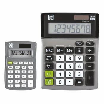 Staples: TRU RED 8-Digit Calculator Twin (2) Pack - $3.97