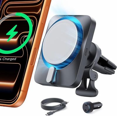 Amazon.ca: ESR for 15W Apple-Certified MagSafe Car Mount Charger for iPhone
